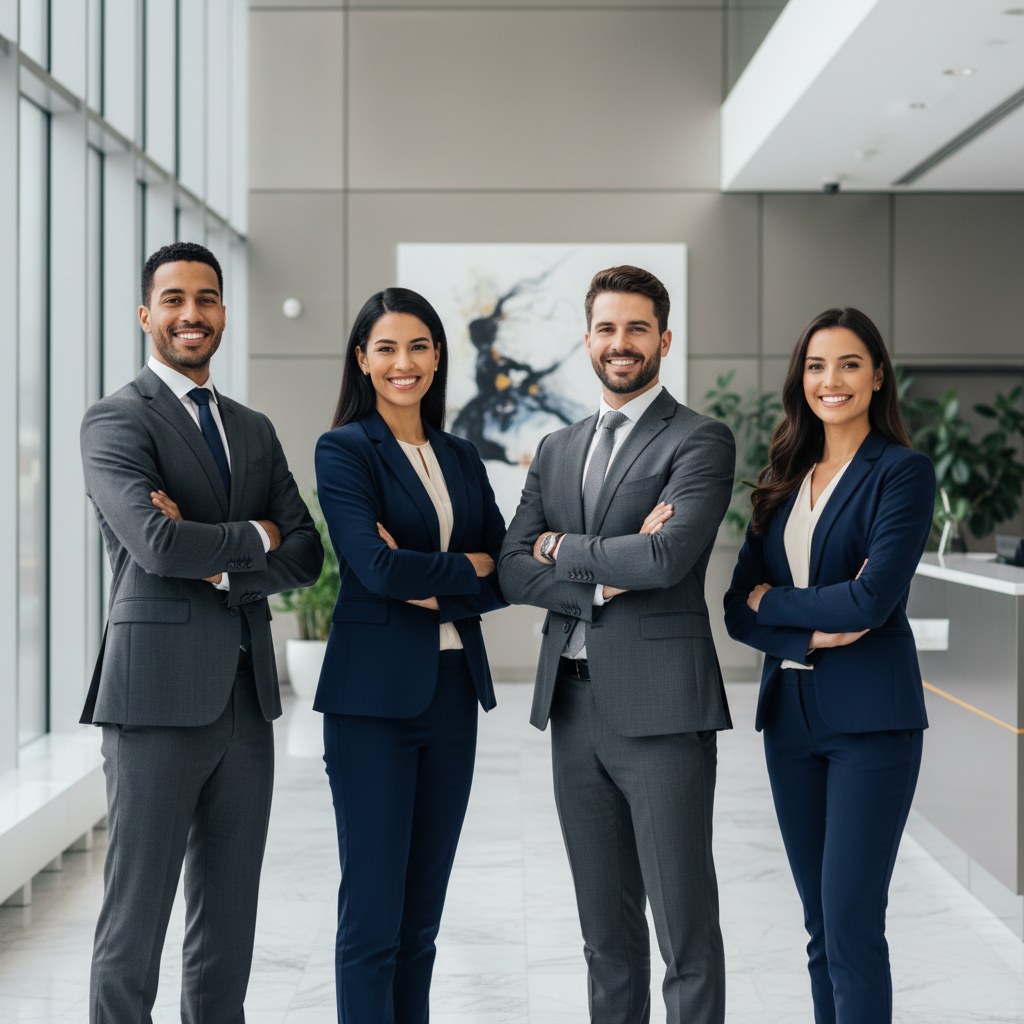 Ekip grup fotoğrafı çekimi